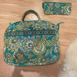 Vera Bradley Laptop Bag & Pencil Bag